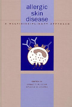 Couverture de l’ouvrage Allergic skin disease, a multidisciplinary approach