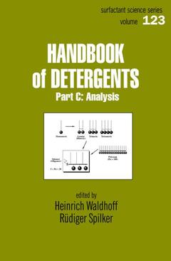 Couverture de l’ouvrage Handbook Of Detergents, Part C