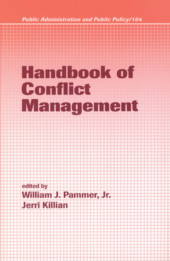 Couverture de l’ouvrage Handbook of Conflict Management
