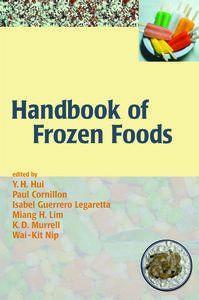Couverture de l’ouvrage Handbook of Frozen Foods