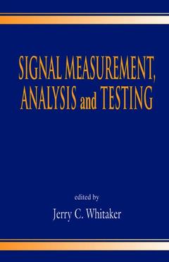 Couverture de l’ouvrage Signal measurement analysis and testing