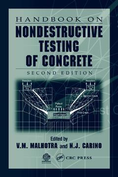 Couverture de l’ouvrage Handbook on Nondestructive Testing of Concrete
