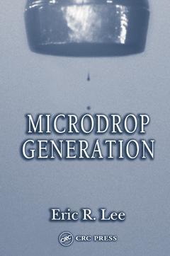 Couverture de l’ouvrage Microdrop Generation
