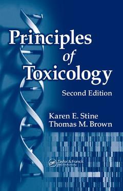 Couverture de l’ouvrage Principles of toxicology