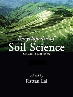 Couverture de l’ouvrage Encyclopedia of soil science, (2 Volumes)