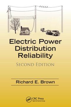 Couverture de l’ouvrage Electric Power Distribution Reliability