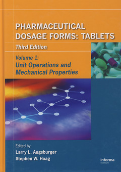 Couverture de l’ouvrage Pharmaceutical Dosage Forms - Tablets