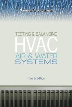 Cover of the book Testing & balancing HVAC air & water sys tems,