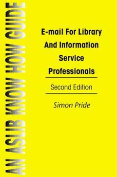 Cover of the book Email For Library&Info Serv Pr