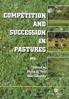 Couverture de l’ouvrage Competition and succession in pastures