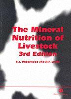 Couverture de l’ouvrage The mineral nutrition of livestock