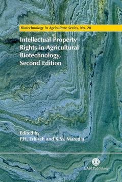 Couverture de l’ouvrage Intellectual property rights in agricultural biotechnology,