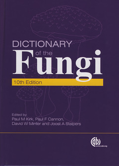 Couverture de l’ouvrage Dictionary of the fungi