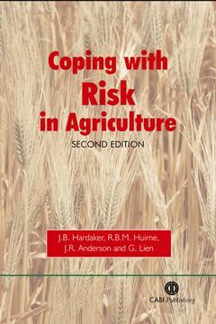 Couverture de l’ouvrage Coping with risk in agriculture, 2nd Ed.