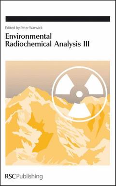Couverture de l’ouvrage Environmental radiochemical analysis III