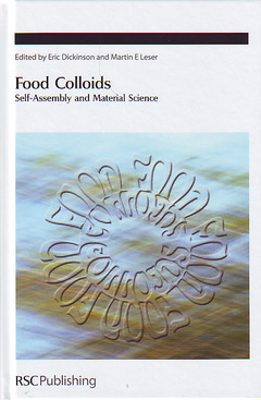 Couverture de l’ouvrage Food colloids : Self-assembly & material science