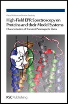 Couverture de l’ouvrage High-field EPR spectroscopy on proteins in action: Characterization of transient paramagnetic states