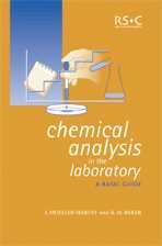 Couverture de l’ouvrage Chemical Analysis in the Laboratory : A Basic Guide Text, paperback