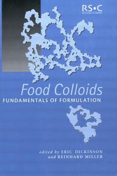 Couverture de l’ouvrage Food colloids: fundamentals of formulation