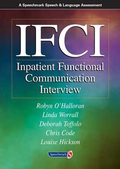 Couverture de l’ouvrage IFCI: Inpatient Functional Communication Interview