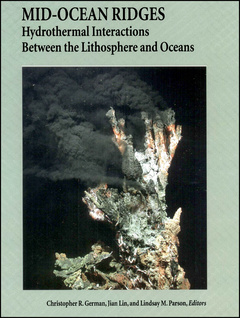 Couverture de l’ouvrage Mid-ocean ridges : hydrothermal interactions between the lithosphere and oceans (Geophysical Monograph Series, volume 148)