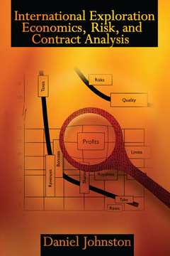 Couverture de l’ouvrage International exploration economics, risk and contracts analysis