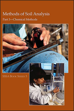 Couverture de l’ouvrage Methods of Soil Analysis, Part 3