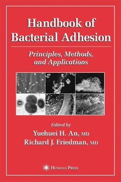 Couverture de l’ouvrage Handbook of Bacterial Adhesion