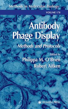 Couverture de l’ouvrage Antibody Phage Display