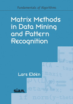 Cover of the book Matrix Methods in Data Mining and Pattern Recognition