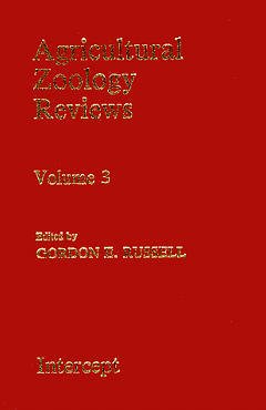 Couverture de l’ouvrage Agricultural zoology reviews Volume 3