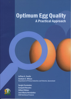 Couverture de l’ouvrage Optimum egg quality: A practical approach