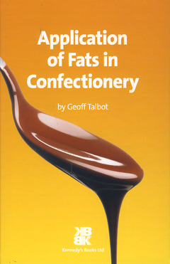 Couverture de l’ouvrage Applications of fats in confectionery