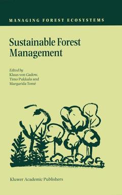 Couverture de l’ouvrage Sustainable Forest Management