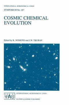 Couverture de l’ouvrage Cosmic Chemical Evolution