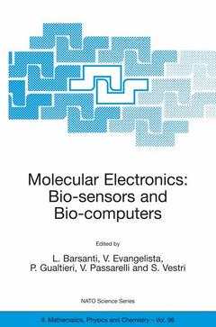 Couverture de l’ouvrage Molecular Electronics: Bio-sensors and Bio-computers