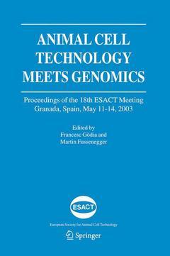Cover of the book Animal Cell Technology Meets Genomics