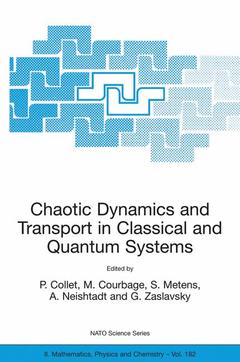 Cover of the book Chaotic Dynamics and Transport in Classical and Quantum Systems