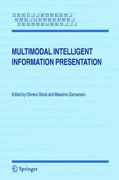 Couverture de l’ouvrage Multimodal Intelligent Information Presentation