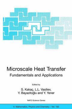 Cover of the book Microscale Heat Transfer - Fundamentals and Applications