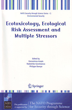 Cover of the book Ecotoxicology, Ecological Risk Assessment and Multiple Stressors