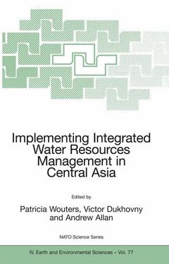 Couverture de l’ouvrage Implementing Integrated Water Resources Management in Central Asia
