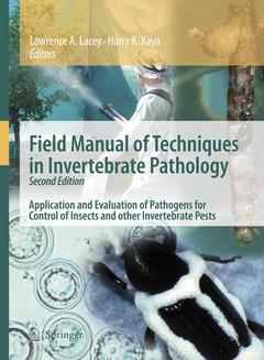 Couverture de l’ouvrage Field Manual of Techniques in Invertebrate Pathology