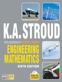Couverture de l’ouvrage Engineering mathematics with CD-ROM