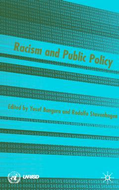 Couverture de l’ouvrage Racism and public policy