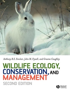 Couverture de l’ouvrage Wildlife ecology, conservation & management, with CD-ROM