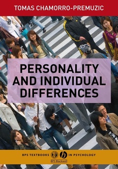 Couverture de l’ouvrage Personality and individual differences