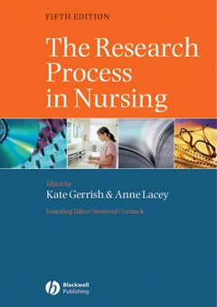 Couverture de l’ouvrage The research process in nursing (5th ed )