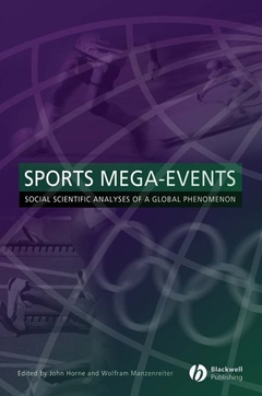 Couverture de l’ouvrage Sports Mega-Events