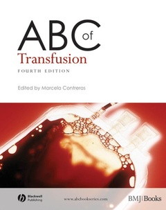 Couverture de l’ouvrage ABC of Transfusion